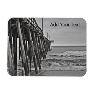 Pier by Shirley Taylor Magnet