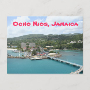 Pier of Ocho Rios, Jamaica Postcard
