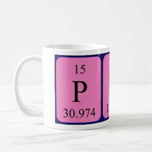 Pier periodic table name mug