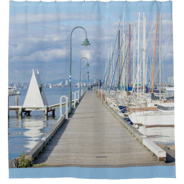 Pier Shower Curtain (Front)