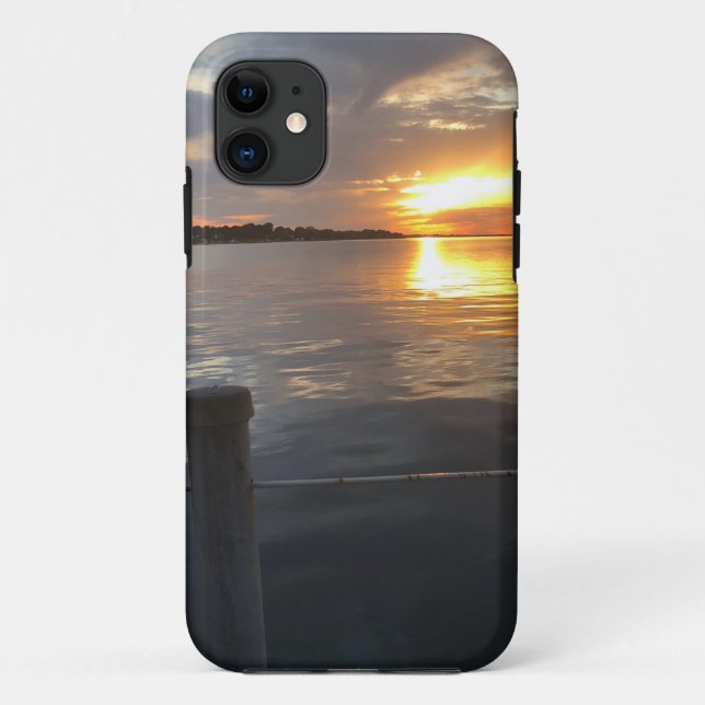Pier Sunset Case-Mate iPhone Case (Back)