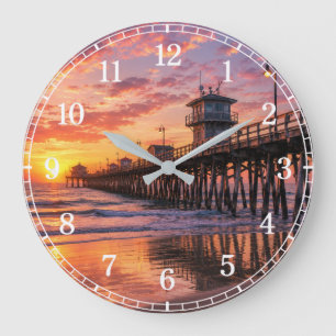 Pier Wall Clock — Coastal Landscape Design