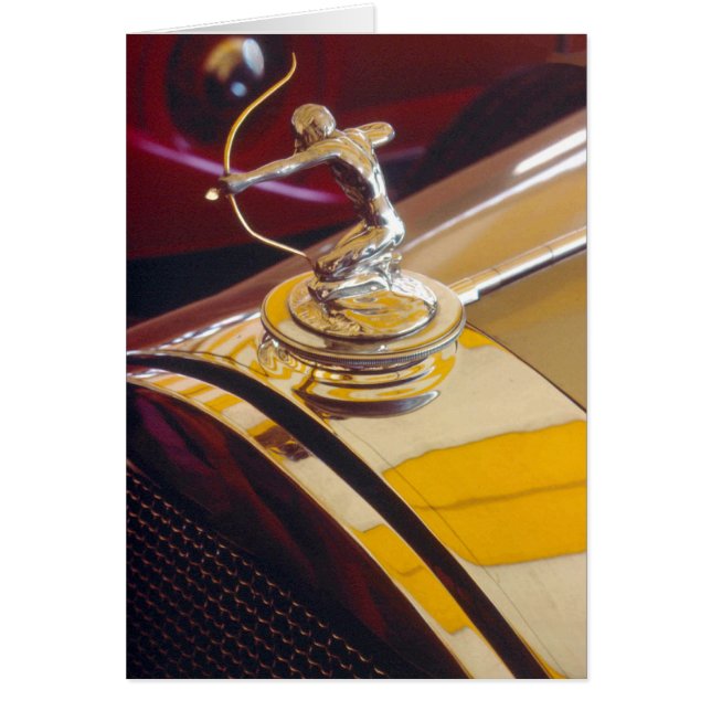 Pierce-Arrow archer radiator ornament (Front)
