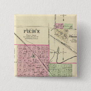 Pierce, Nebraska 15 Cm Square Badge
