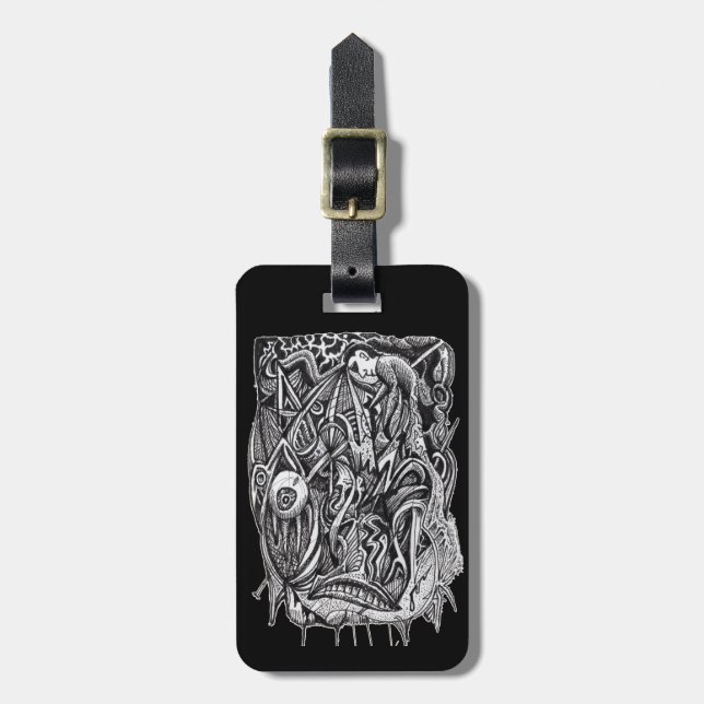 Pierced, by Brian Benson Luggage Tag (Front Vertical)