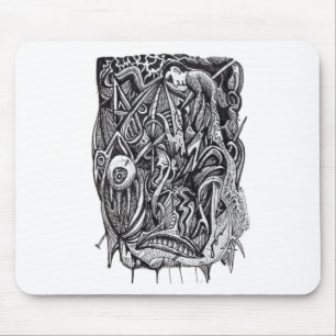Pierced, by Brian Benson Mouse Pad