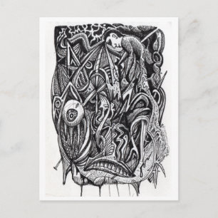 Pierced, by Brian Benson Postcard