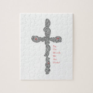 Pierced - Isaiah 53:5b Jigsaw Puzzle