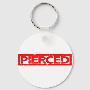 Pierced Stamp Key Ring
