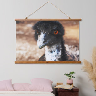 Piercing Eyes of the Outback Hanging Tapestry