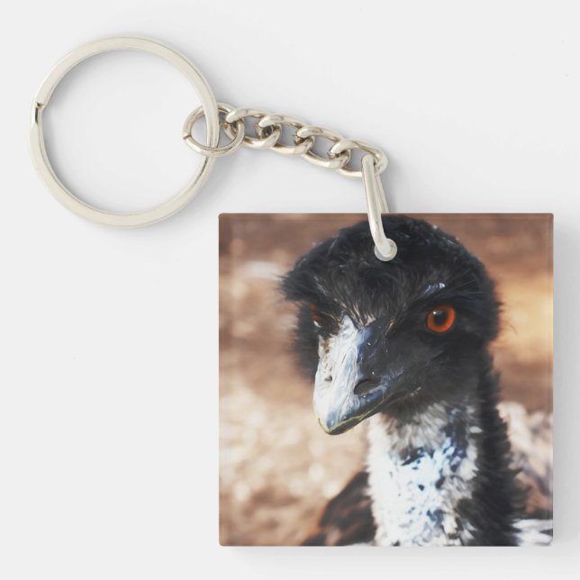 Piercing Eyes of the Outback Key Ring (Front)