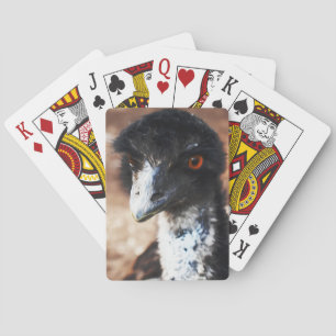 Piercing Eyes of the Outback Playing Cards