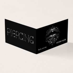Piercing salon Business Card
