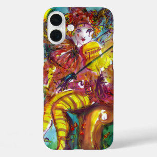 PIERO PLAYING VIOLIN / Venetian Carnival Night iPhone 16 Plus Case