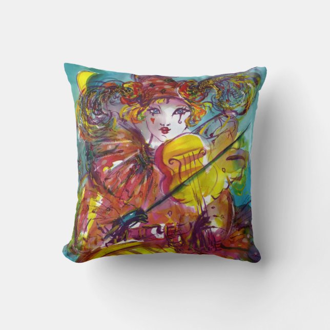 PIERO / Venetian Carnival Night Cushion (Front)