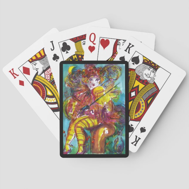 PIERO / Venetian Carnival Night  Playing Cards (Back)