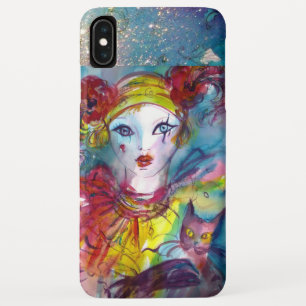 PIERO WITH CAT / Venetian Carnival iPhone XS Max Case