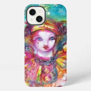 PIERO WITH CAT Venetian Masquerade Masks iPhone Case