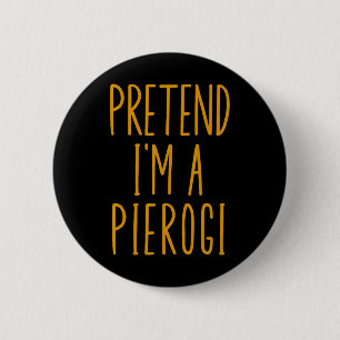 Pierogi Polska Poland Funny Food Dumpling Hallowee 6 Cm Round Badge
