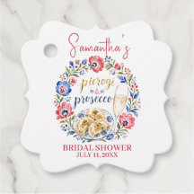Pierogi & Prosecco Polish Folk Bridal Shower