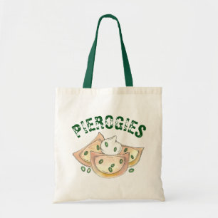 Pierogies Polish Cuisine Potato Dumplings Foodie Tote Bag