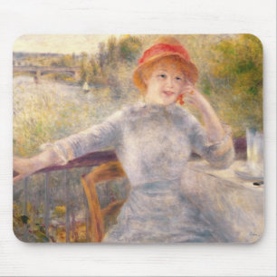 Pierre A Renoir   A. Fournaise at The Grenouillere Mouse Pad