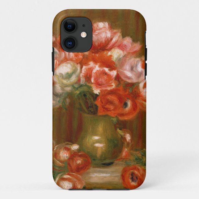 Pierre A Renoir | Anemones Case-Mate iPhone Case (Back)
