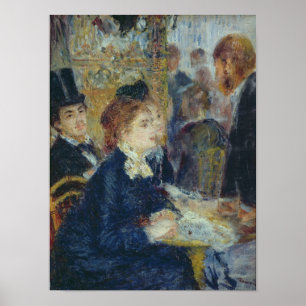 Pierre A Renoir   At the Caf� Poster