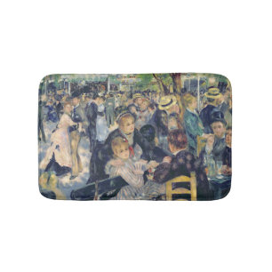 Pierre A Renoir Ball at the Moulin de la Galette Bath Mat