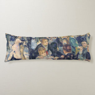 Pierre A Renoir   Ball at the Moulin de la Galette Body Cushion