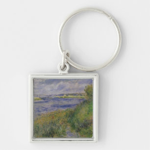 Pierre A Renoir   Banks of the Seine, Champrosay Key Ring