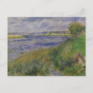 Pierre A Renoir Banks of the Seine, Champrosay Postcard