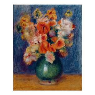 Pierre A Renoir   Bouquet Poster