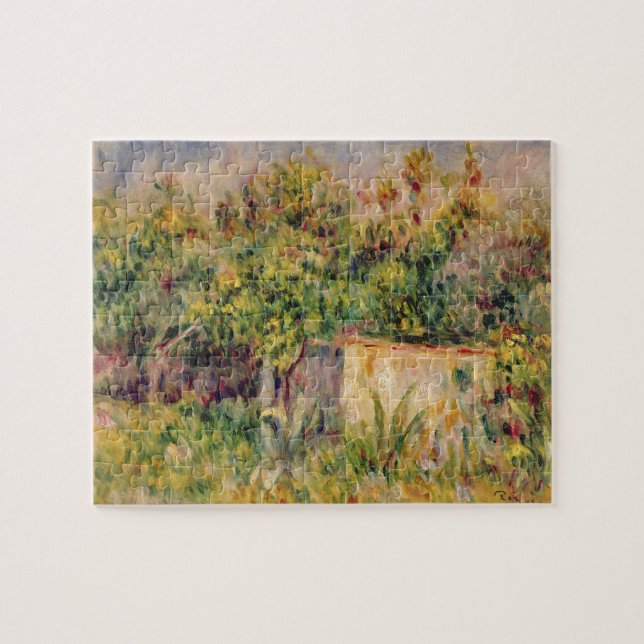 Pierre A Renoir | Cabin in a Clearing in a Wood Jigsaw Puzzle (Horizontal)