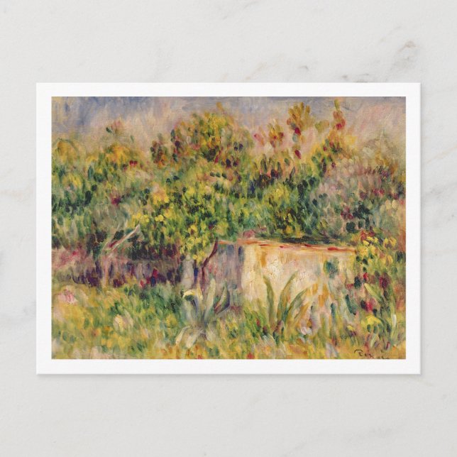 Pierre A Renoir | Cabin in a Clearing in a Wood Postcard (Front)