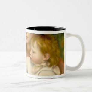 Pierre A Renoir   Child with Toys Two-Tone Coffee Mug