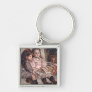 Pierre A Renoir   Children Of Martial Caillebotte Key Ring