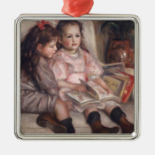 Pierre A Renoir Children Of Martial Caillebotte Metal Ornament