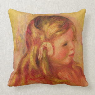 Pierre A Renoir Claude Renoir Cushion