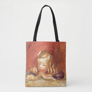 Pierre A Renoir Coco at the Table Tote Bag