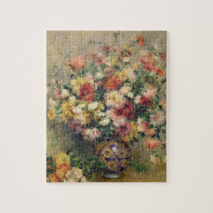 Pierre A Renoir   Dahlias Jigsaw Puzzle