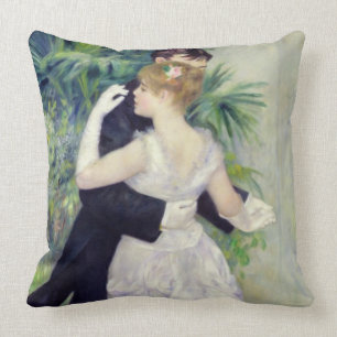 Pierre A Renoir Dance in the City Cushion