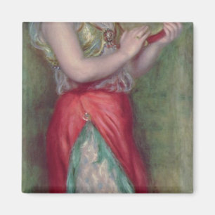 Pierre A Renoir Dancing Girl with Tambourine Magnet