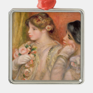 Pierre A Renoir   Dans La Loge Metal Ornament
