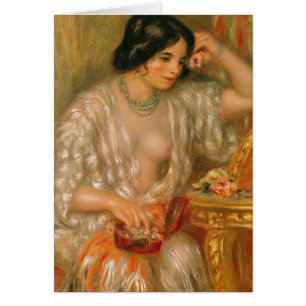 Pierre A Renoir Gabrielle with Jewellery
