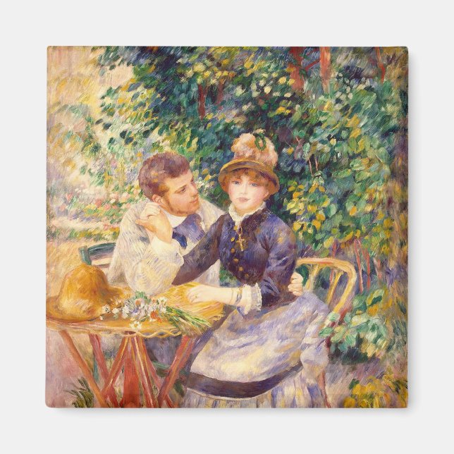 Pierre A Renoir | In the Garden Magnet (Front)