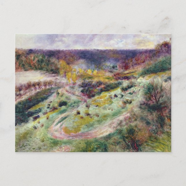 Pierre A Renoir | Landscape at Wargemont Postcard (Front)