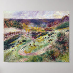 Pierre A Renoir Landscape at Wargemont Poster