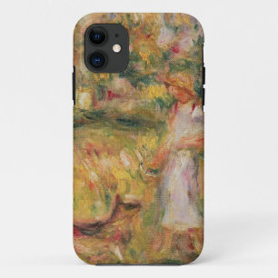 Pierre A Renoir Landscape with the artist's wife iPhone 11 Case