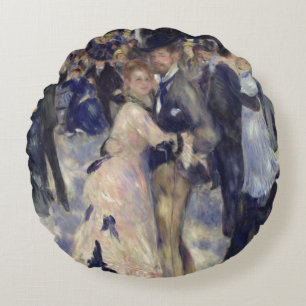 Pierre A Renoir   Le Moulin de la Galette Round Cushion